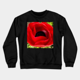 The Peaceful Red Christmas Poppy Crewneck Sweatshirt